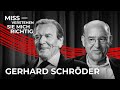 Gregor Gysi im Gespräch mit Gerhard Schröder