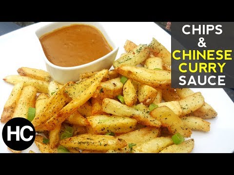 CHIPS and CHINESE CURRY SAUCE RECIPE - Halal Chef