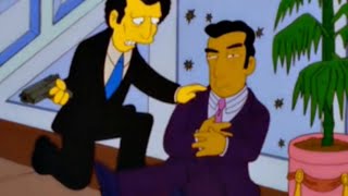 Johnny Tightlips ‘I ain’t sayin’ nothin'’ | The Simpsons Scene