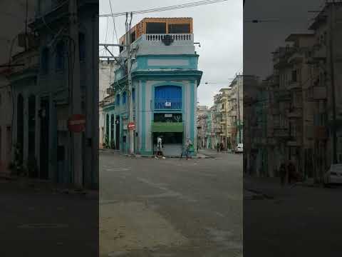 CUBA calle. Príncipe y ave Infanta en La Habana CUBA 2024 Actualidad sus calles y Avenida CUBA Hoy