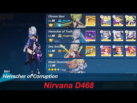 [Honkai Impact 3] EU Nirvana (D468) - Herrscher of Corruption 600 Pts - CN/HoTr/DA (Dudu ELF)