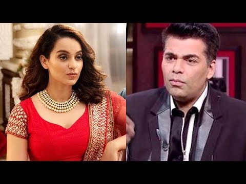 Karan Johar REACTS On Kangana Ranaut's AIB Spoof On Him