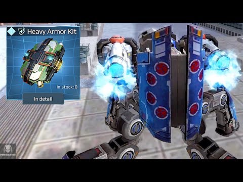 MAX "Heavy Armor Kit" On A Raijin | Armored Monster | War Robots