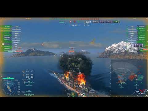 World of Warships:Kremlin Replay with 2900+ base XP and more