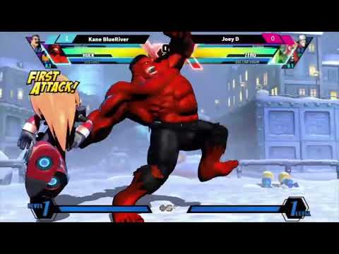 REFLEX10K UMVC3 TOURNAMENT TOP 8 (KaneBlueRiver) vs (Joey D)
