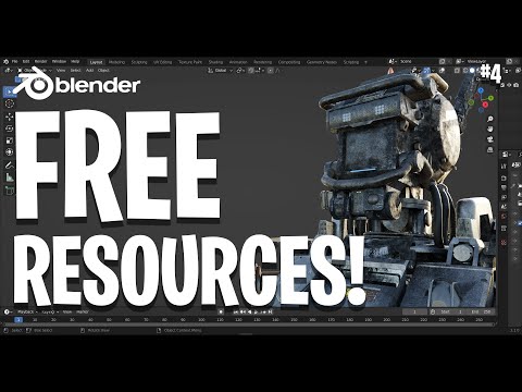 Free Blender Addons & Assets You Probably Missed! #4