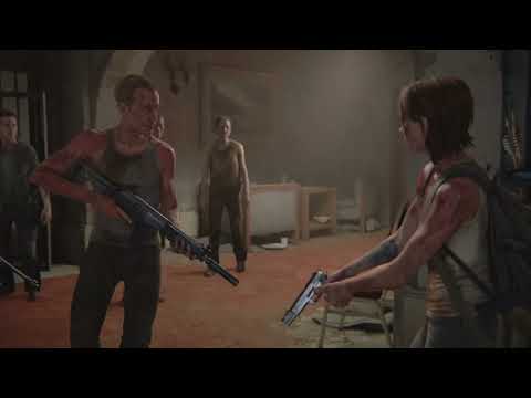 The Last of Us Part 2, Ellie, Santa Barbara Part 2: Rattlers Compound and Abby Boss Fight: PS5 Hard