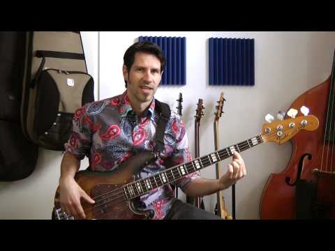 Tec0107 - Flageoletts #1 - German Bass lesson