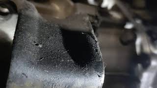 Removing Transmission Mount Subaru Outback Forester Legacy Impreza 1990 thru 2010 shift linkage too