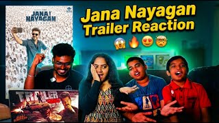 Jana Nayagan Trailer Reaction 🔥🔥🔥🔥 | Thalapathy Vijay | #jananayagan #trailerreaction Tj Vlogs