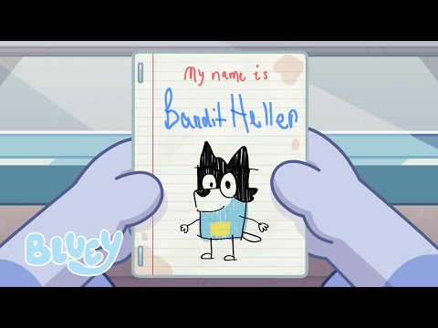 Capa de Carta ✏️ | Pequenas Histórias com Bluey | Bluey Português Brasil Canal Oficial