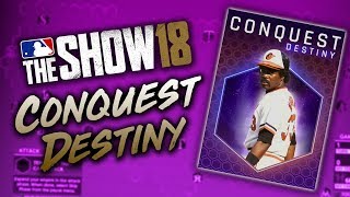 Conquest Destiny Revealed! 94 Eddie Murray! MLB The Show 18 Diamond Dynasty