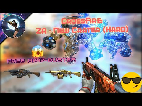 CrossFire: ZA - New Crater ( Hard ) + FREE AK47-Buster