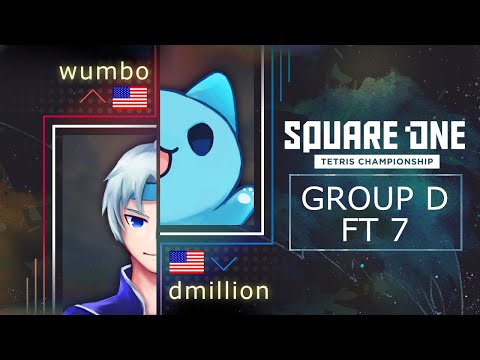 Wumbo vs Dmillion - Group D - Square One Tetris Championship 2022