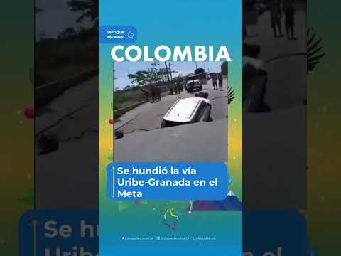 Cierre total en la vía Uribe–Granada por falla en puente en el Meta