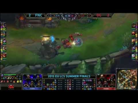 FNC vs OG Game 5 / EU LCS Summer Playoffs - Finals