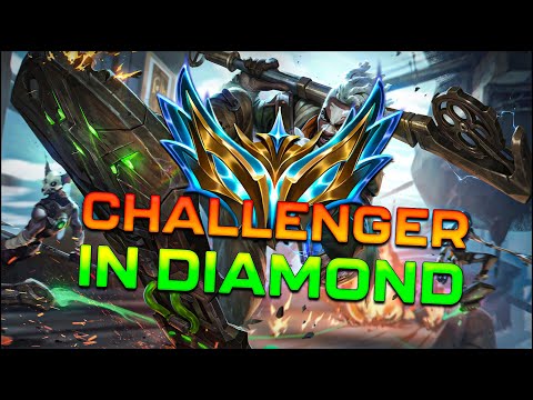 THIS is how a CHALLENGER Ekko Mid Carries in Diamond