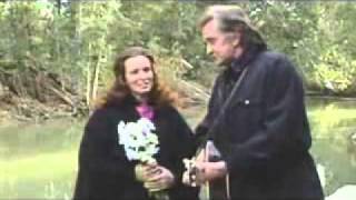 Johnny Cash &amp; June Carter - Far Side Banks of  Jordan live