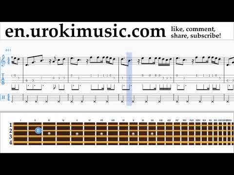How to Play Mandolin Clean Bandit - Rockabye ft Sean Paul Anne-Marie Tabs Part#2 um-i352