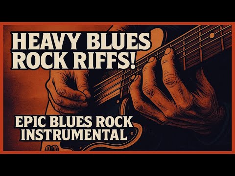 Heavy Blues Rock Instrumental Tracks | Bluesy Rock Guitar Music