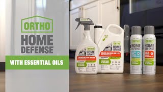 How to Get Rid of Bugs Naturally Using Ortho® Home Defense® With Essential Oils