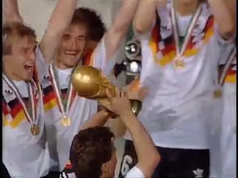 ARD Sportschau: Deutschland (Siegerehrung) vs Argentinien (WM 1990, Finale)