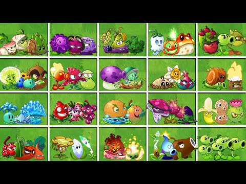 PVZ 2 - Random 20 Team 3 Plants! - Which Team Plants Will Win? - PVZ 2 Plant vs Plant
