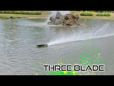 Quick Rc Boat Bash Oxidean Marine Dominator - 4214 (3) Prop, XLX2 Hydra, Tp Power,