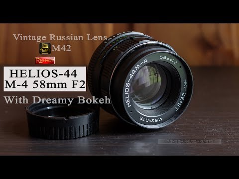 HELIOS-44 M-4 58mm F2 - With Dreamy Bokeh - Vintage Russian Lens M42