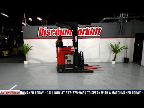 RAYMOND EASI-30 3,000 lb Electric #4664 - Stand-up Reach Truck for Sale