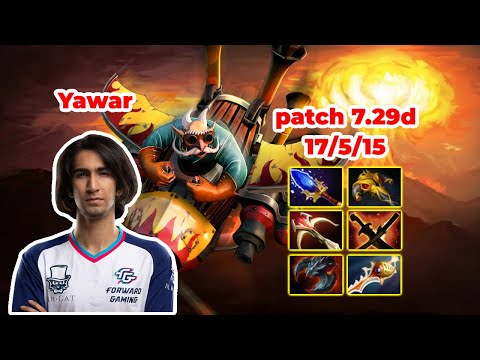 Yawar Gyrocopter Carry - DOTA 2 7.29d - MMR rank - Dota2 Gameplay [Learn To PRO dota2]