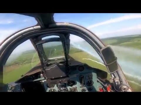 🔴 Russian SU-25 Combat Sortie Over Ukraine • POV