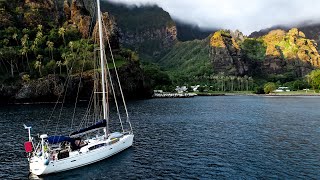 We Sailed 12,456 miles to see this Anchorage!