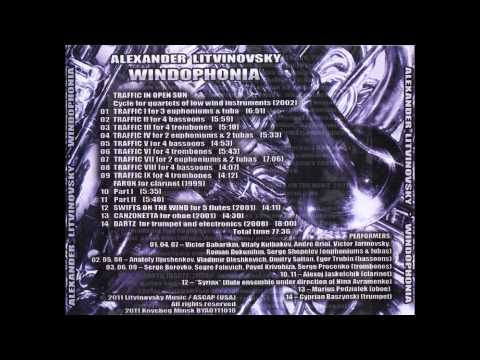 Alexander Litvinovsky - CD 'Windophonia'