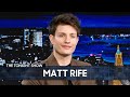 Matt Rife On How TikTok Stopped Him From Quitting Comedy The Tonight Show Starring Jimmy Fallon