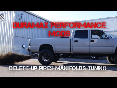DURAMAX PERFORMANCE MODS - UP PIPES, MANIFOLDS AND DELETE KIT