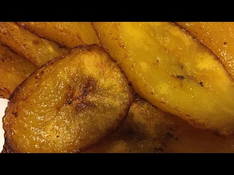 How to make Fried Sweet Plantains | Platanos Maduros | Authentic Puerto Rican Fried Plantains