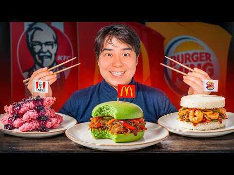 ПРОБУЕМ КИТАЙСКИЙ МАКДОНАЛЬДС \ КФС \ БУРГЕР КИНГ