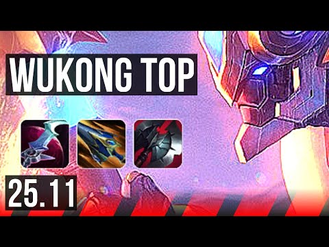 WUKONG vs WARWICK (TOP) | 11/1/12, Legendary | EUW Diamond | 25.11