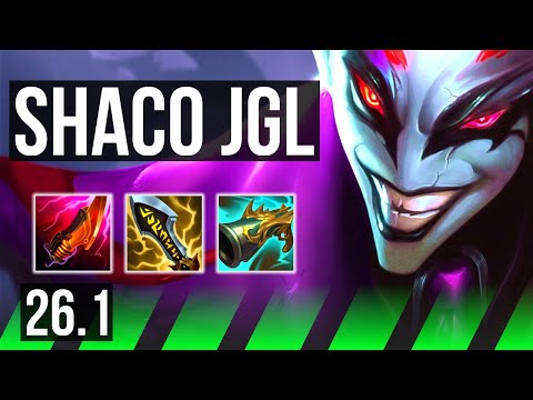 SHACO vs CHO'GATH (JGL) | EUW Master | 26.1
