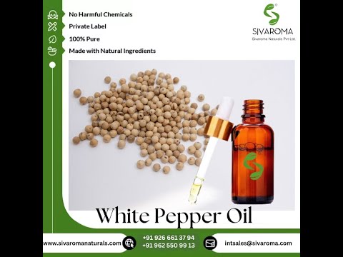 White Pepper Oil