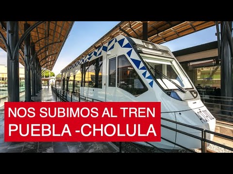 El Tren turístico de Puebla a Cholula