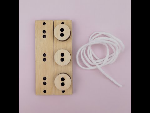 Busy board parts, Buttons