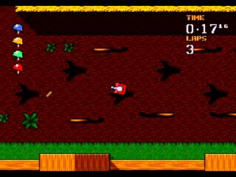 MicroMachines Military Megadrive