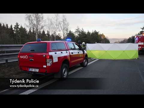 TRAGICKÁ NEHODA UZAVŘELA DÁLNICI D1