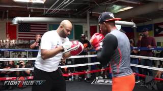 Edwin Rodriguez vs. Thomas Williams Jr. video- Williams Complete Media Workout