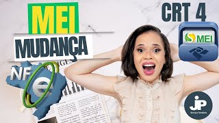 MEI - NOVA OBRIGATORIEDADE DA NFe - COMO REGULARIZAR -CRT 4