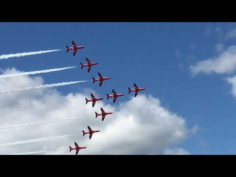 Red Arrows Full Performance USA Tour New York Air Show August 24 2019