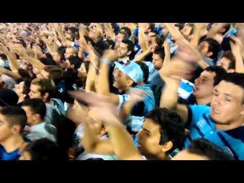 "Racing Club 0-1 Boca Juniors RACING ES UNA PASIÓN INEXPLICABLE" Barra: La Guardia Imperial • Club: Racing Club