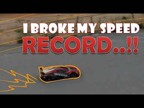 TRAXXAS XO1 FIRST RUN. CUMA TEMBUS 119 KmH